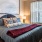 Large bed near window