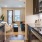 Kitchen with granite countertops and stainless steel appliances